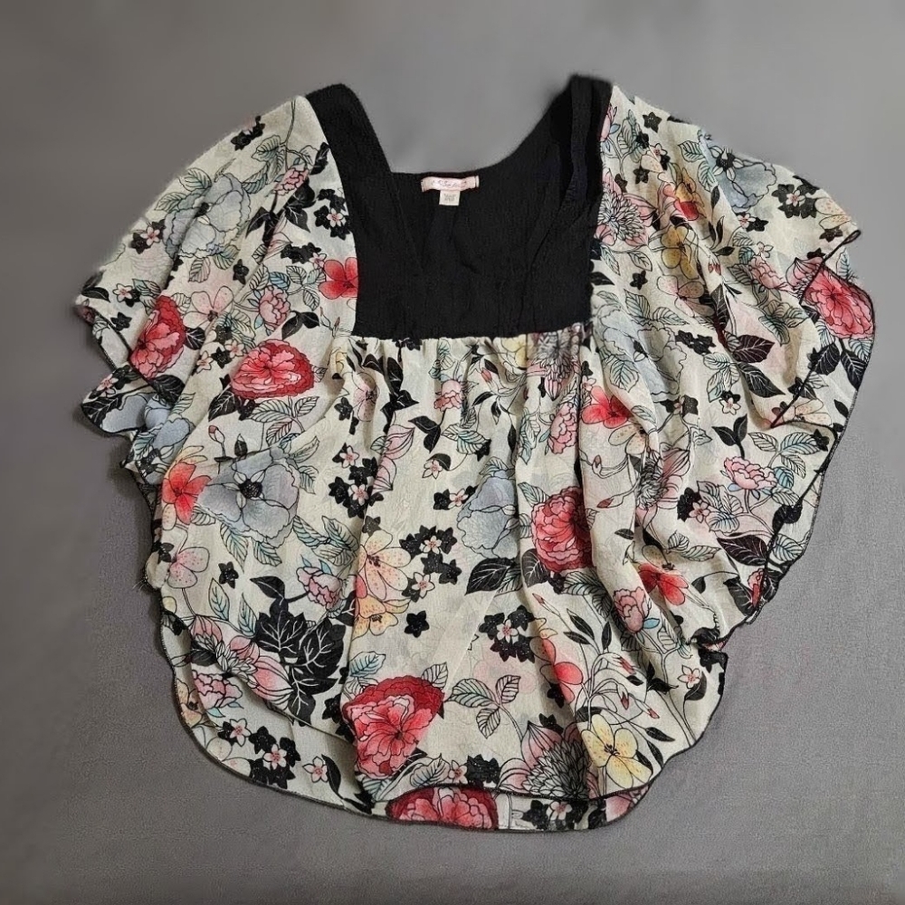 Floral Print Women's Top